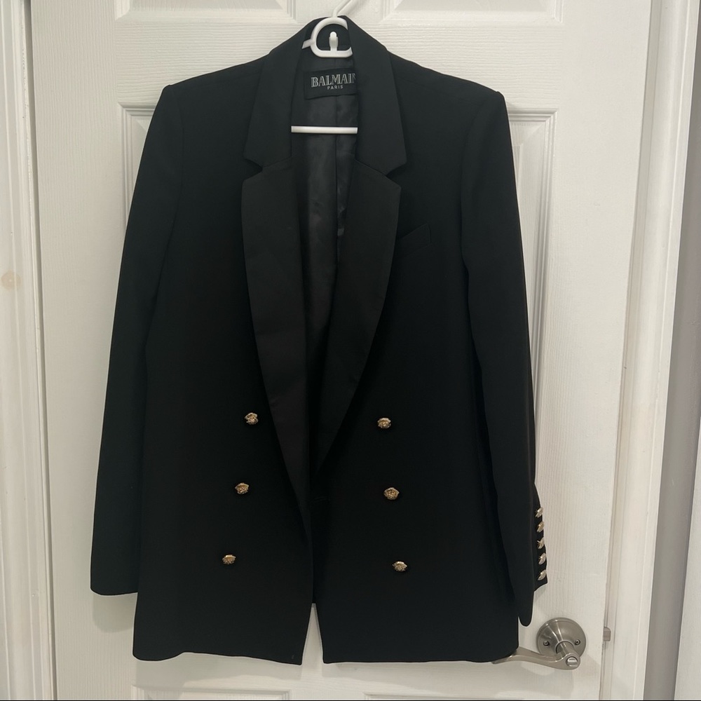 Balmain Black Jacket